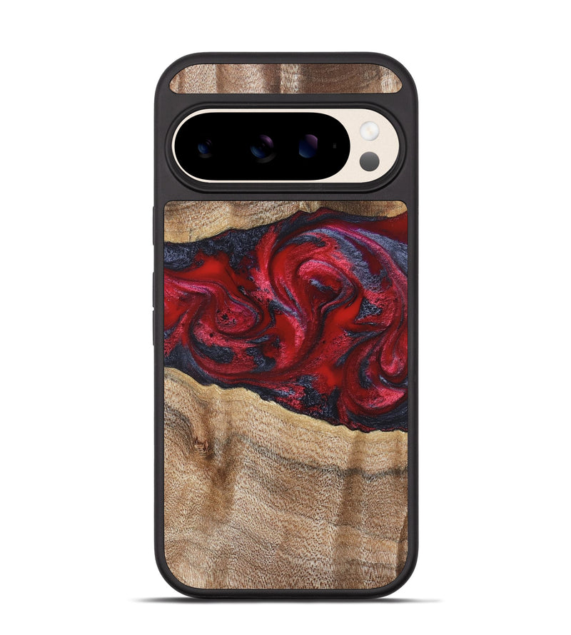 Pixel 10 Wood Phone Case - Siobhan (Red, 822125)
