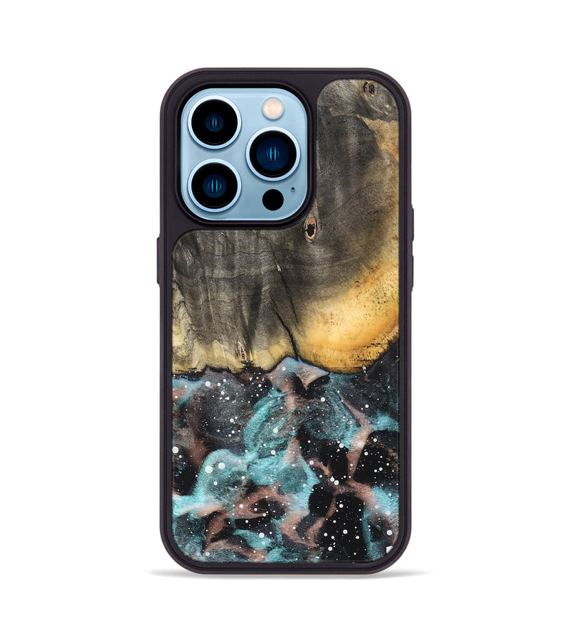 iPhone 14 Pro Wood Phone Case - Crissy (Cosmos, 822126)