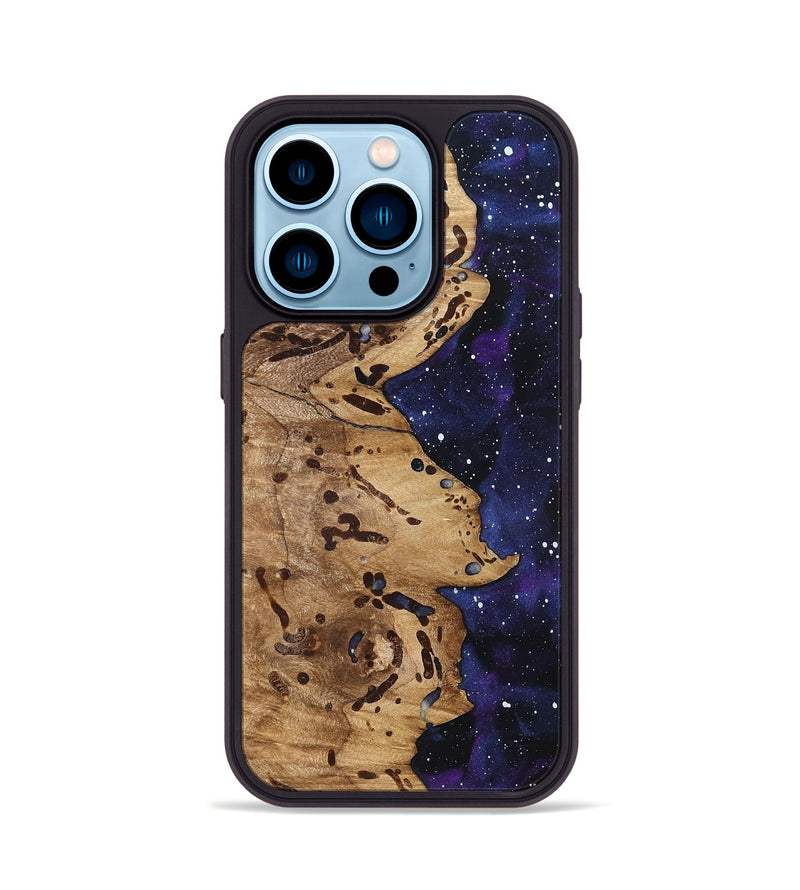 iPhone 14 Pro Wood Phone Case - Braeden (Cosmos, 822127)