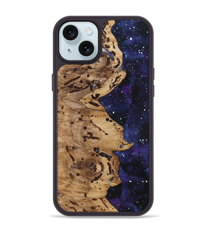 iPhone 15 Plus Wood Phone Case - Braeden (Cosmos, 822127)