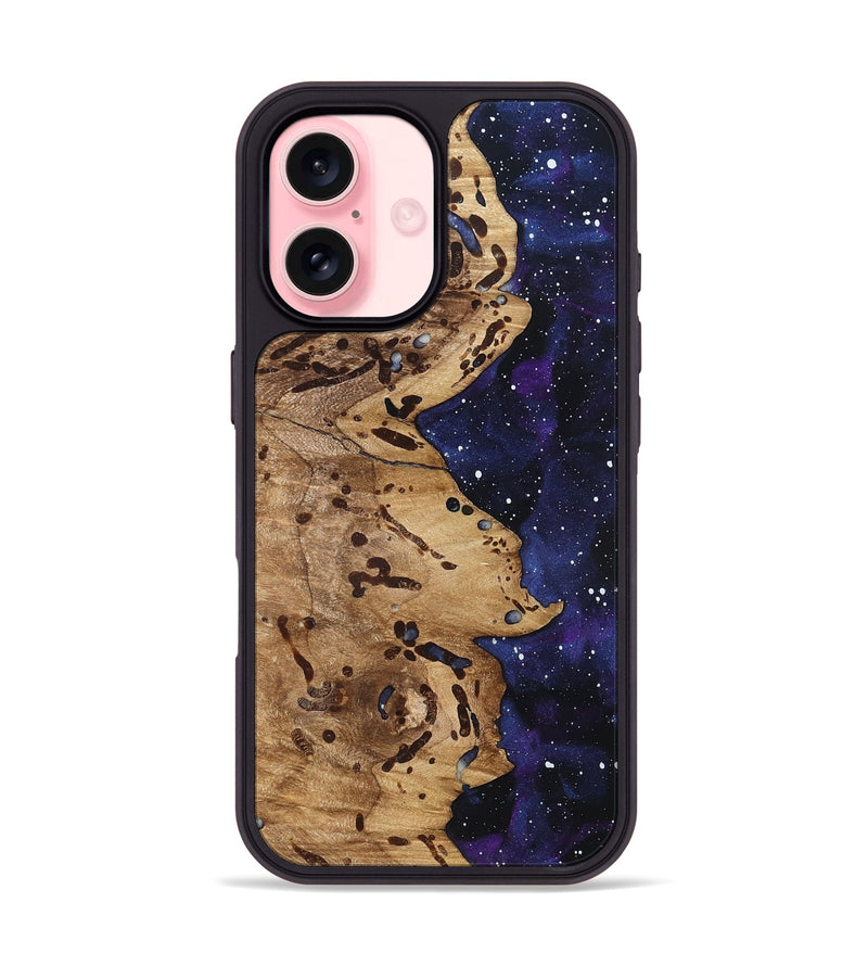 iPhone 16 Wood Phone Case - Braeden (Cosmos, 822127)