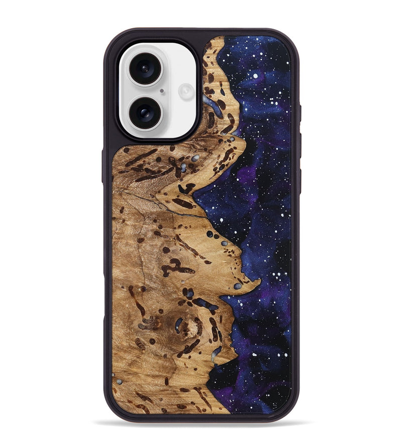 iPhone 16 Plus Wood Phone Case - Braeden (Cosmos, 822127)