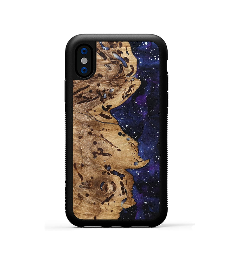 iPhone Xs Wood Phone Case - Braeden (Cosmos, 822127)