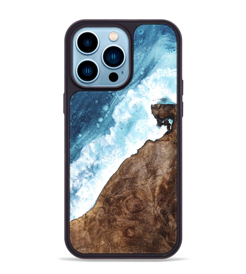 iPhone 14 Pro Max Wood Phone Case - Sheena (Coastal, 822128)