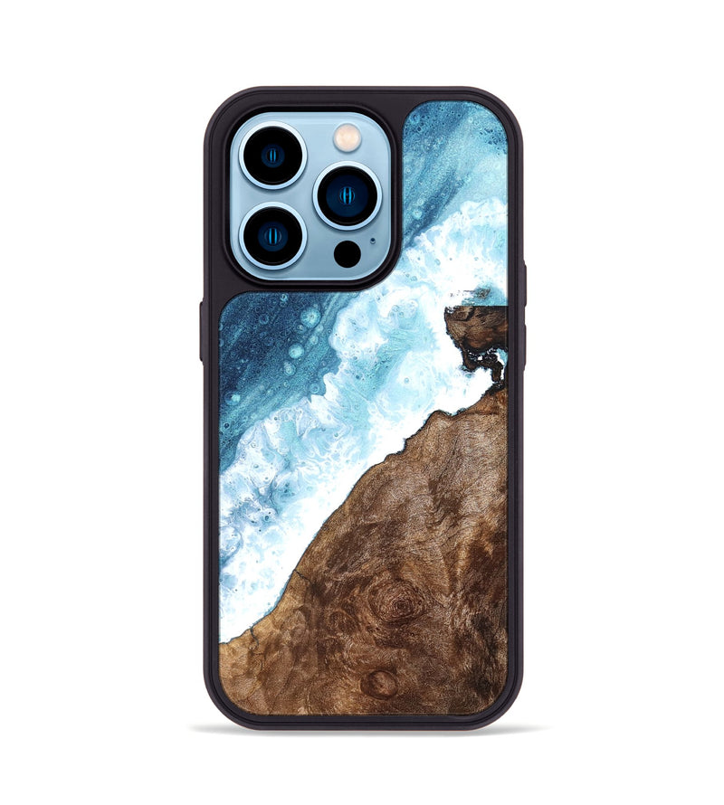 iPhone 14 Pro Wood Phone Case - Sheena (Coastal, 822128)