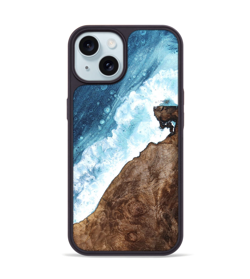 iPhone 15 Wood Phone Case - Sheena (Coastal, 822128)