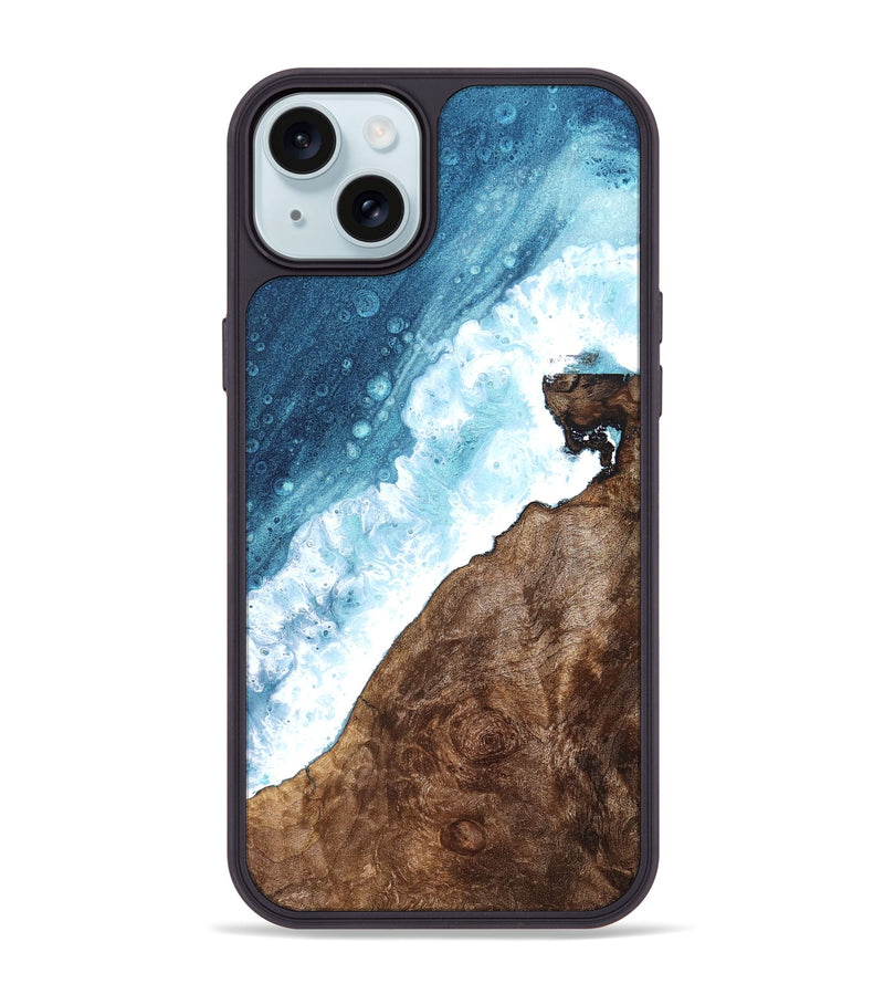 iPhone 15 Plus Wood Phone Case - Sheena (Coastal, 822128)