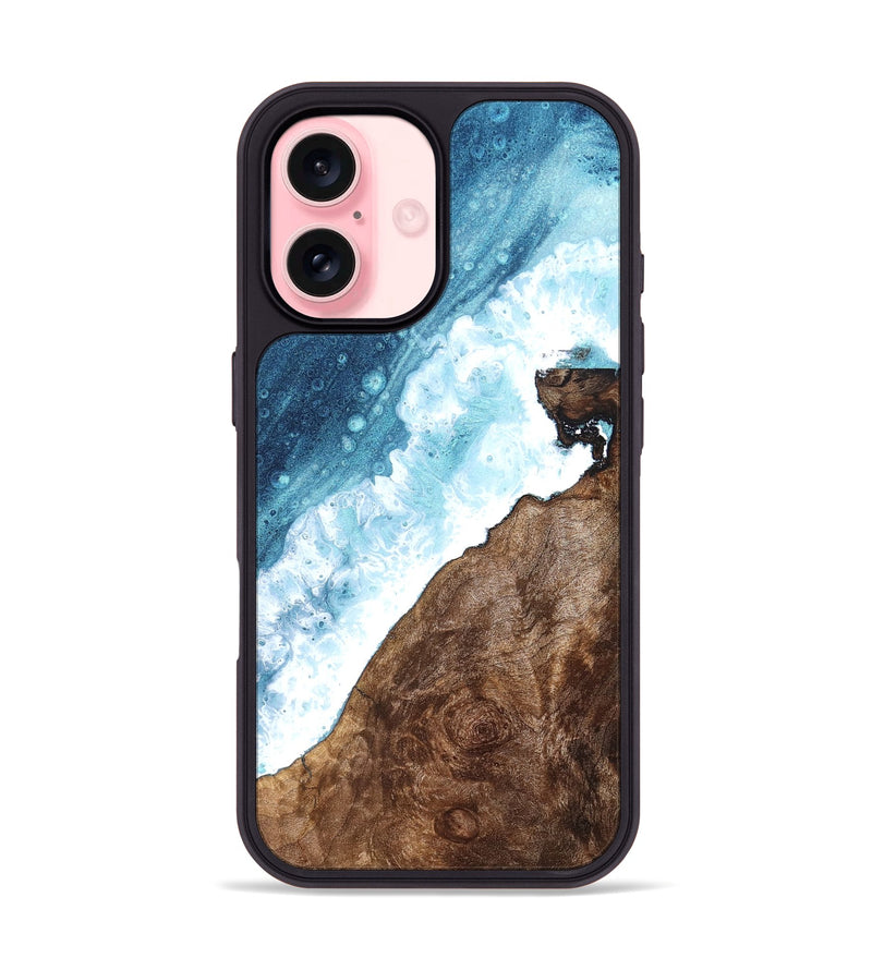 iPhone 16 Wood Phone Case - Sheena (Coastal, 822128)