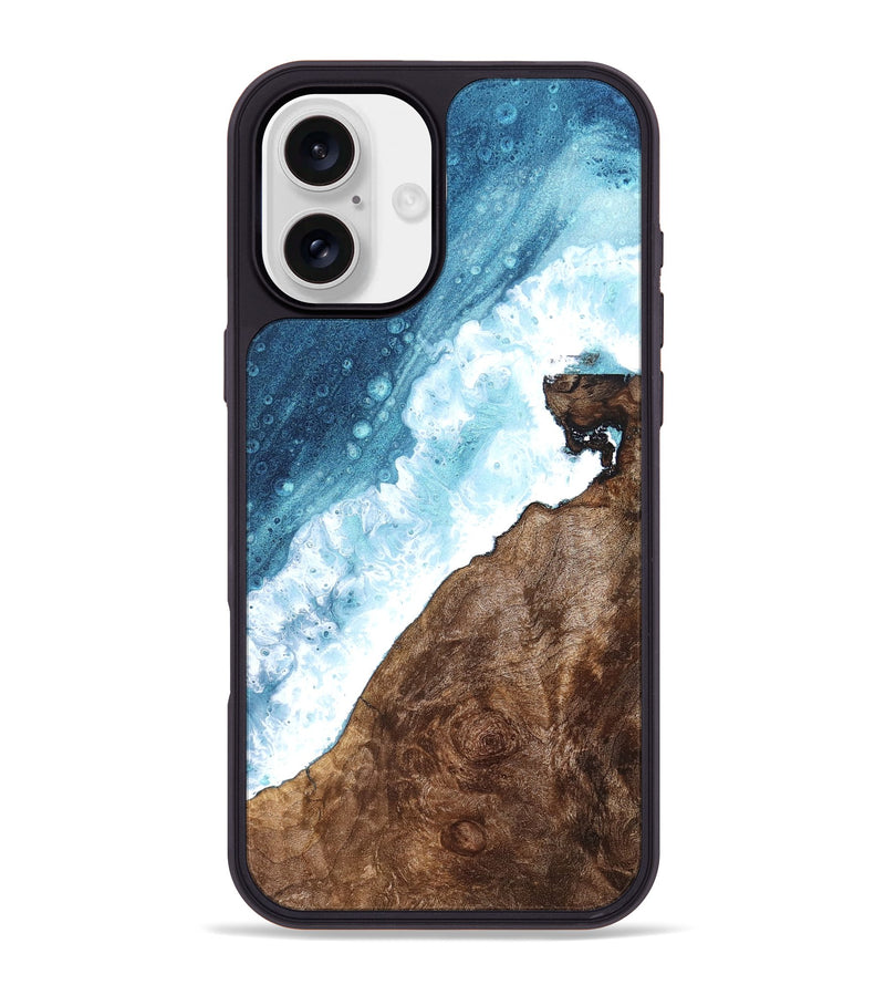 iPhone 16 Plus Wood Phone Case - Sheena (Coastal, 822128)