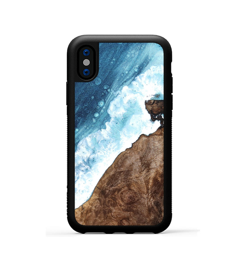 iPhone Xs Wood Phone Case - Sheena (Coastal, 822128)
