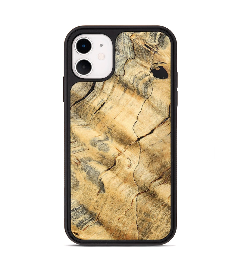 iPhone 11 Wood Phone Case - Gay (Wood Burl, 822129)