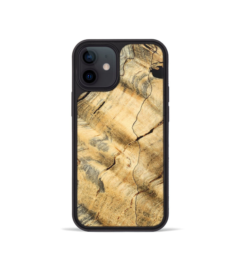 iPhone 12 mini Wood Phone Case - Gay (Wood Burl, 822129)