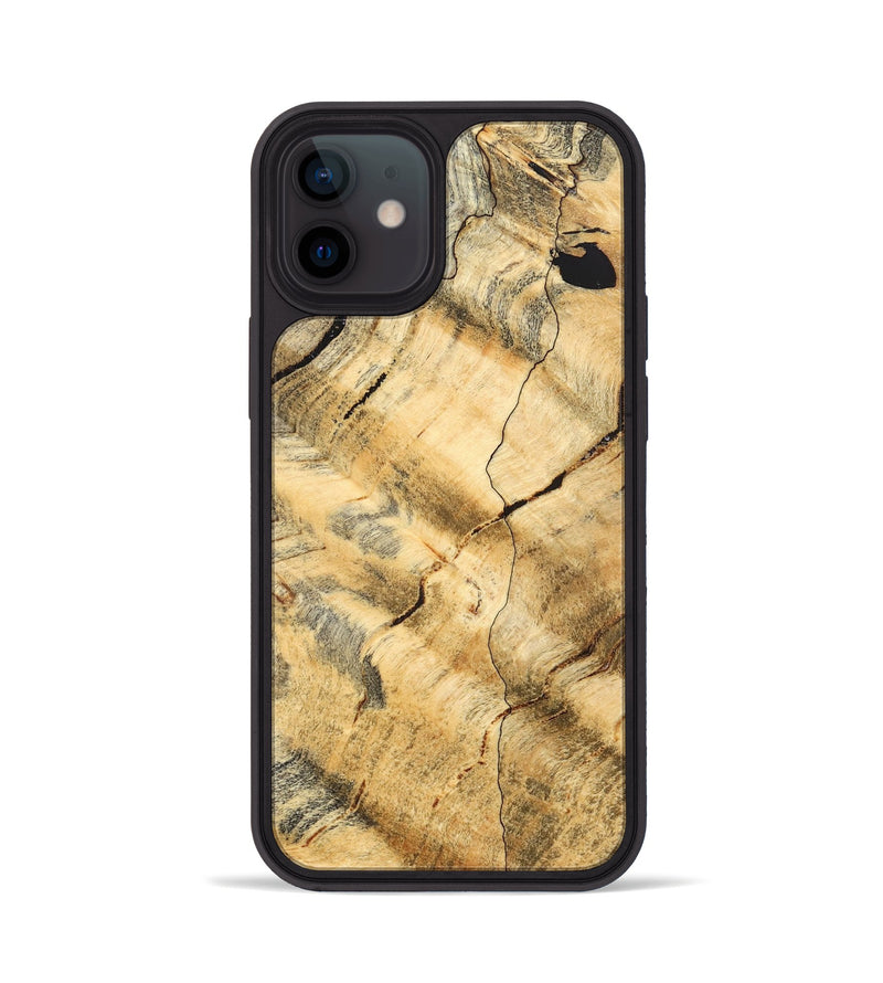 iPhone 12 Wood Phone Case - Gay (Wood Burl, 822129)