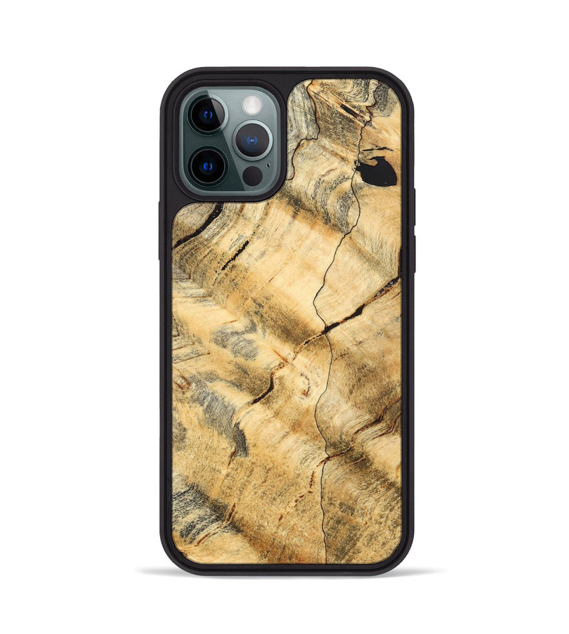iPhone 12 Pro Wood Phone Case - Gay (Wood Burl, 822129)