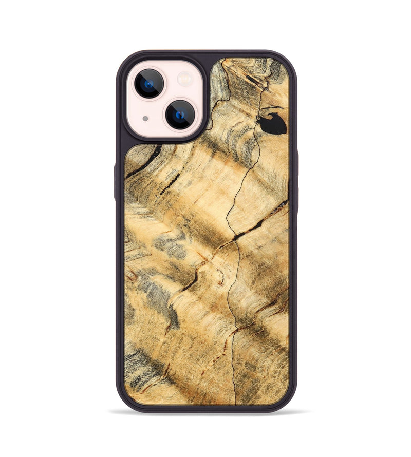 iPhone 14 Wood Phone Case - Gay (Wood Burl, 822129)