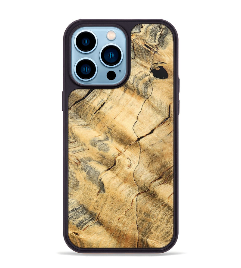 iPhone 14 Pro Max Wood Phone Case - Gay (Wood Burl, 822129)