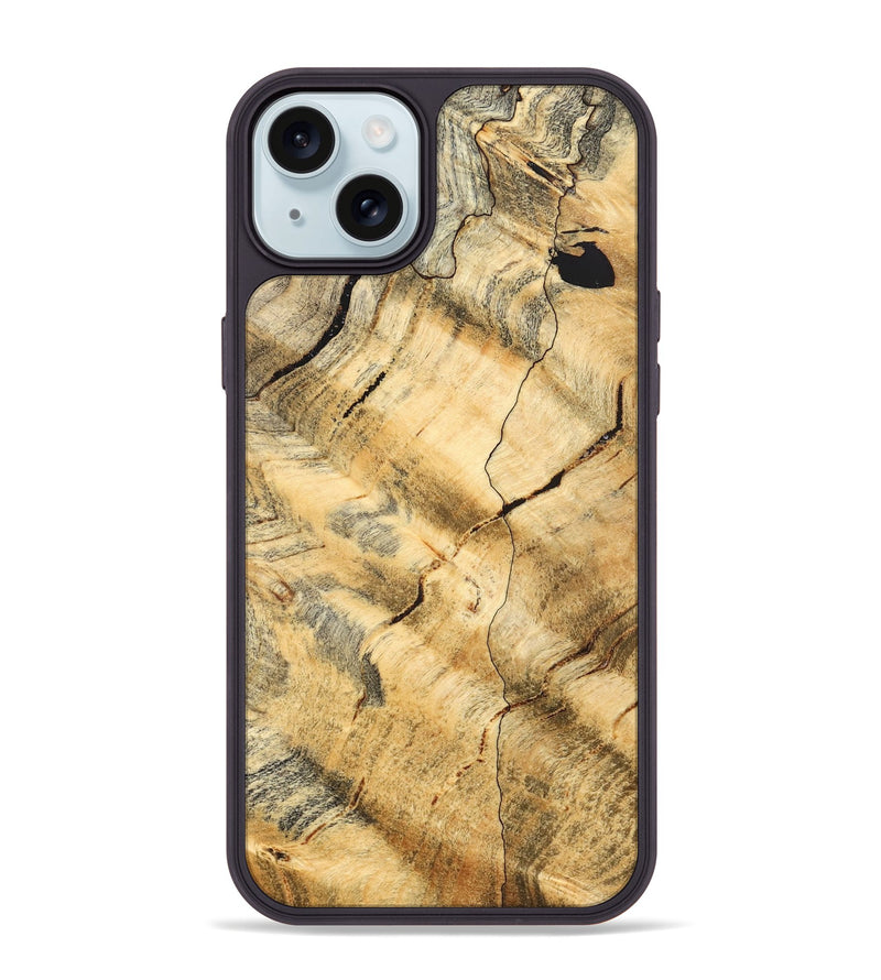 iPhone 15 Plus Wood Phone Case - Gay (Wood Burl, 822129)