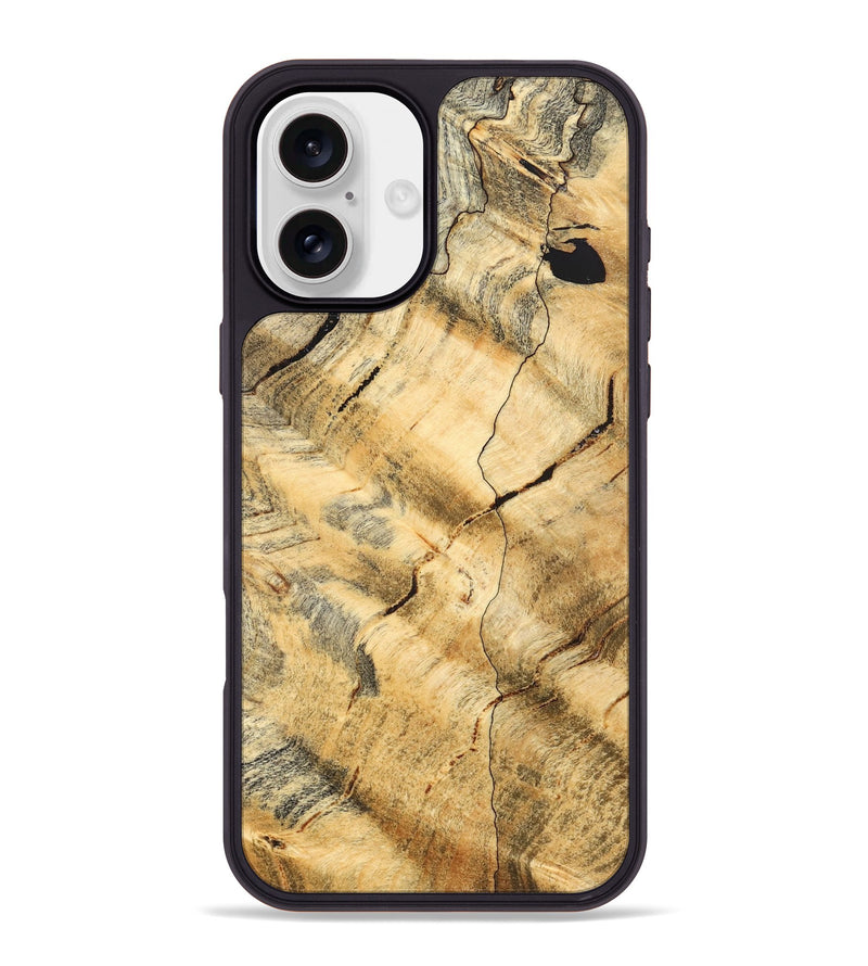 iPhone 16 Plus Wood Phone Case - Gay (Wood Burl, 822129)