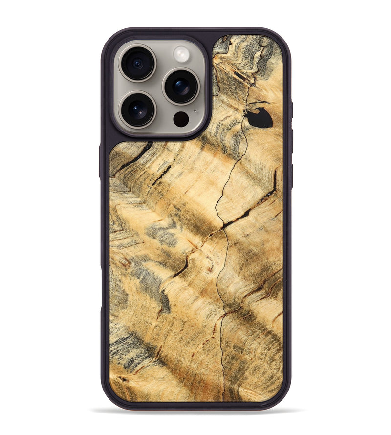 iPhone 16 Pro Max Wood Phone Case - Gay (Wood Burl, 822129)