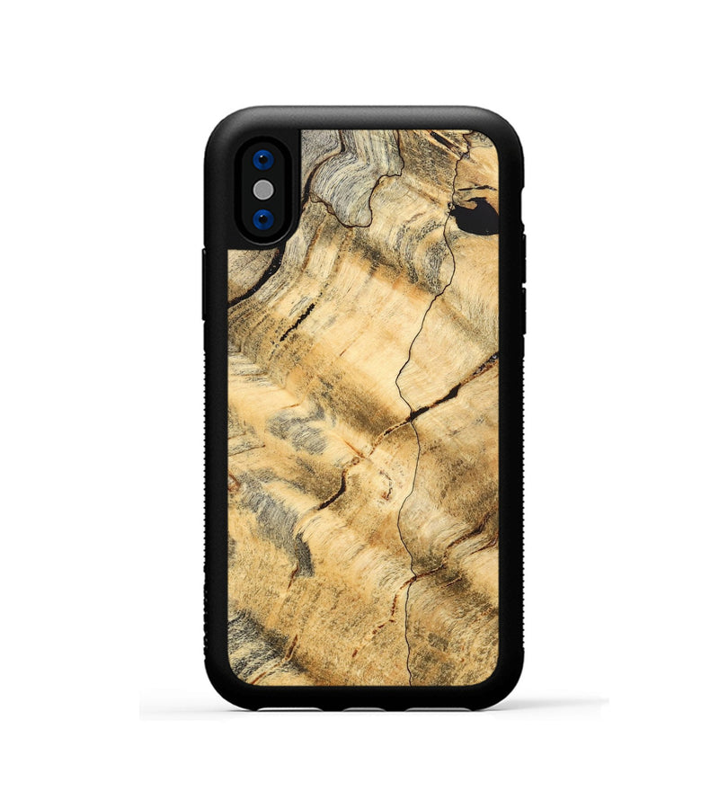 iPhone Xs Wood Phone Case - Gay (Wood Burl, 822129)