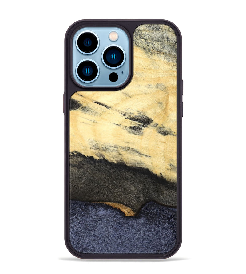 iPhone 14 Pro Max Wood Phone Case - Irwin (Wood Burl, 822131)