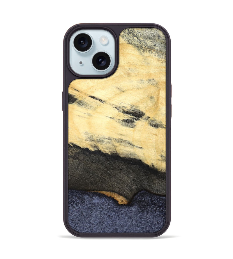 iPhone 15 Wood Phone Case - Irwin (Wood Burl, 822131)