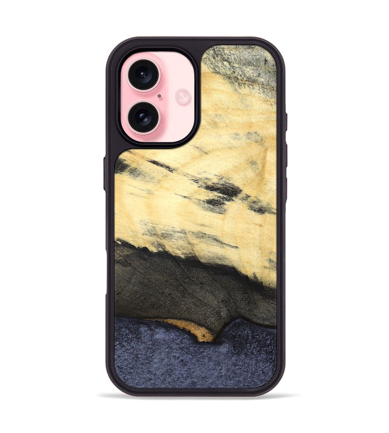 iPhone 16 Wood Phone Case - Irwin (Wood Burl, 822131)