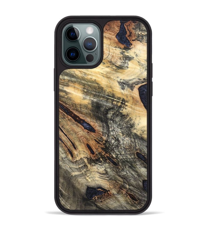 iPhone 12 Pro Max Wood Phone Case - Lea (Wood Burl, 822132)