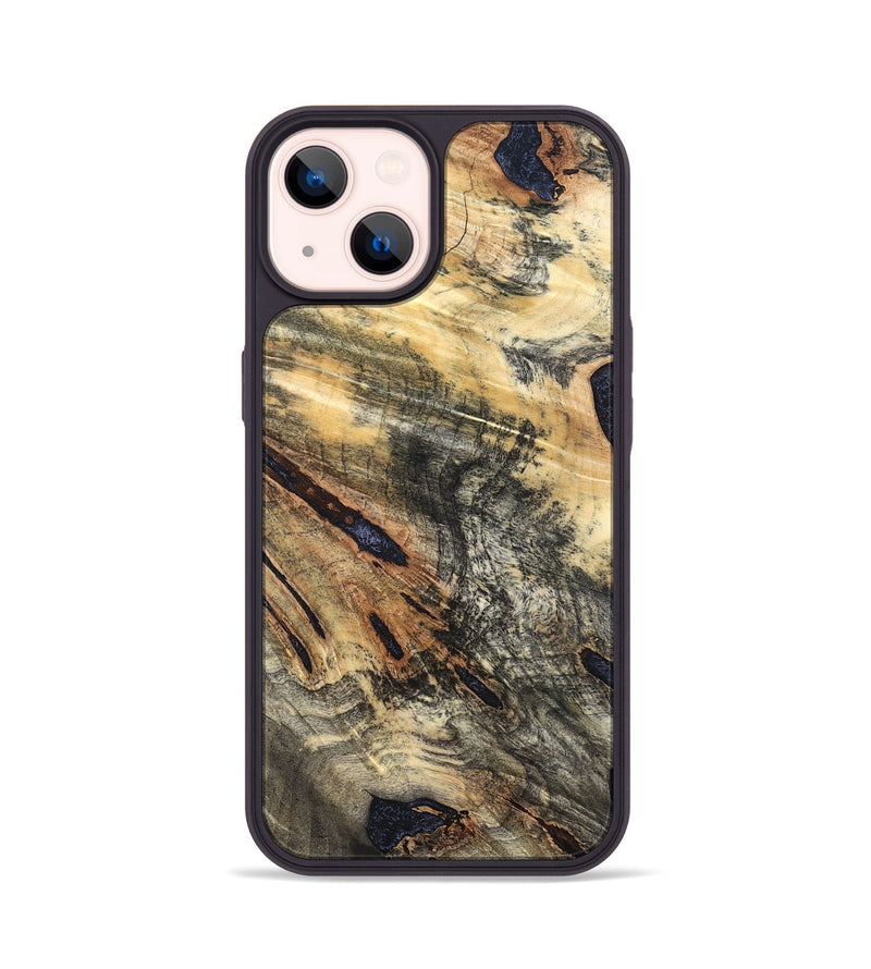 iPhone 14 Wood Phone Case - Lea (Wood Burl, 822132)