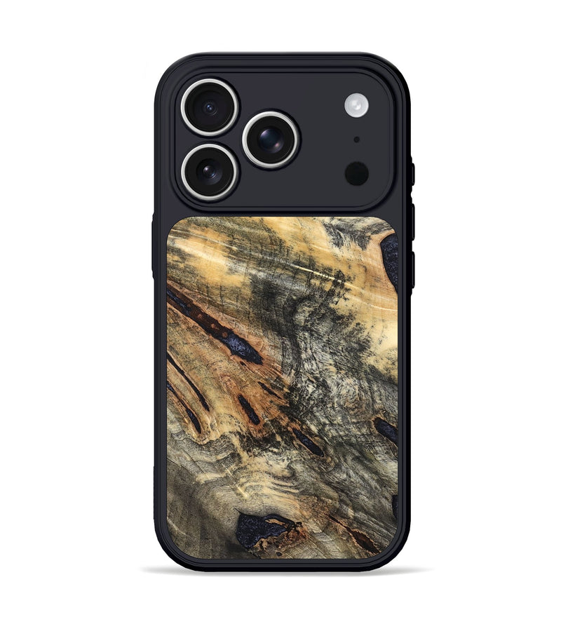 iPhone 17 Pro Wood Phone Case - Lea (Wood Burl, 822132)