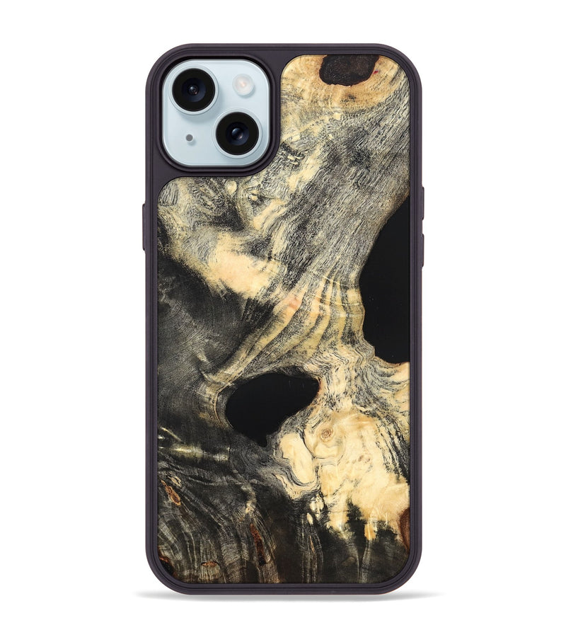 iPhone 15 Plus Wood Phone Case - Susan (Wood Burl, 822133)