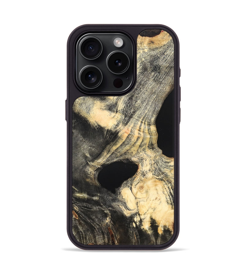 iPhone 15 Pro Wood Phone Case - Susan (Wood Burl, 822133)