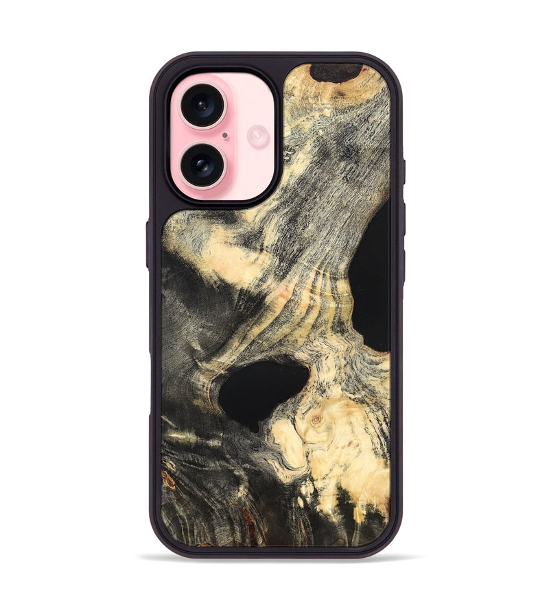 iPhone 16 Wood Phone Case - Susan (Wood Burl, 822133)