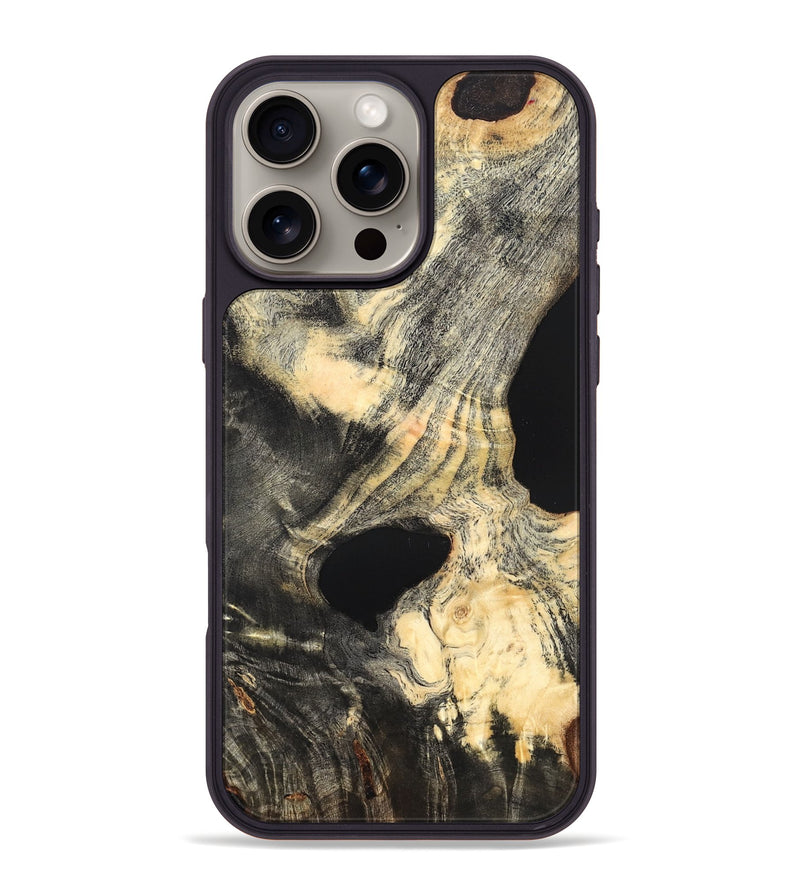 iPhone 16 Pro Max Wood Phone Case - Susan (Wood Burl, 822133)