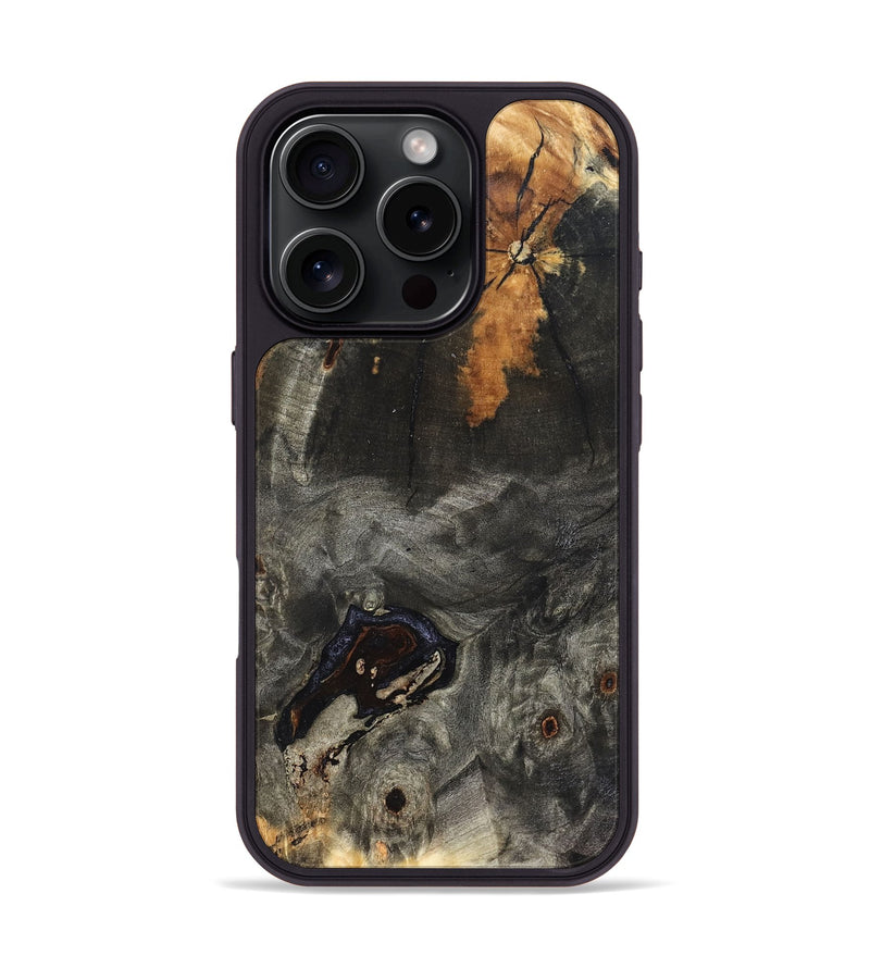 iPhone 16 Pro Wood Phone Case - Shanika (Wood Burl, 822134)