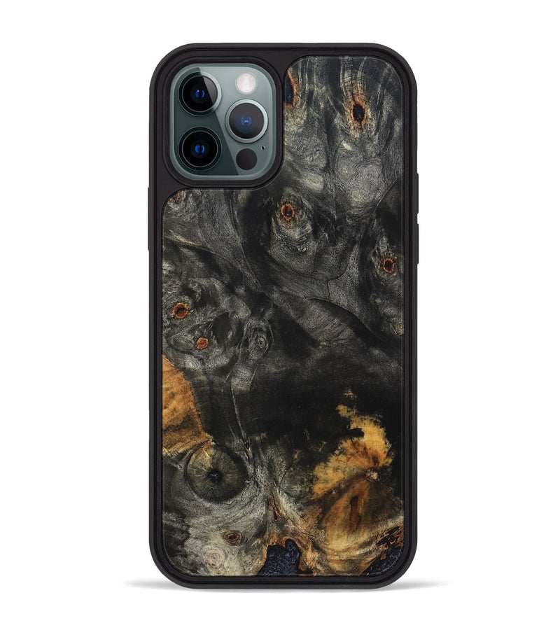 iPhone 12 Pro Max Wood Phone Case - Alivia (Wood Burl, 822135)