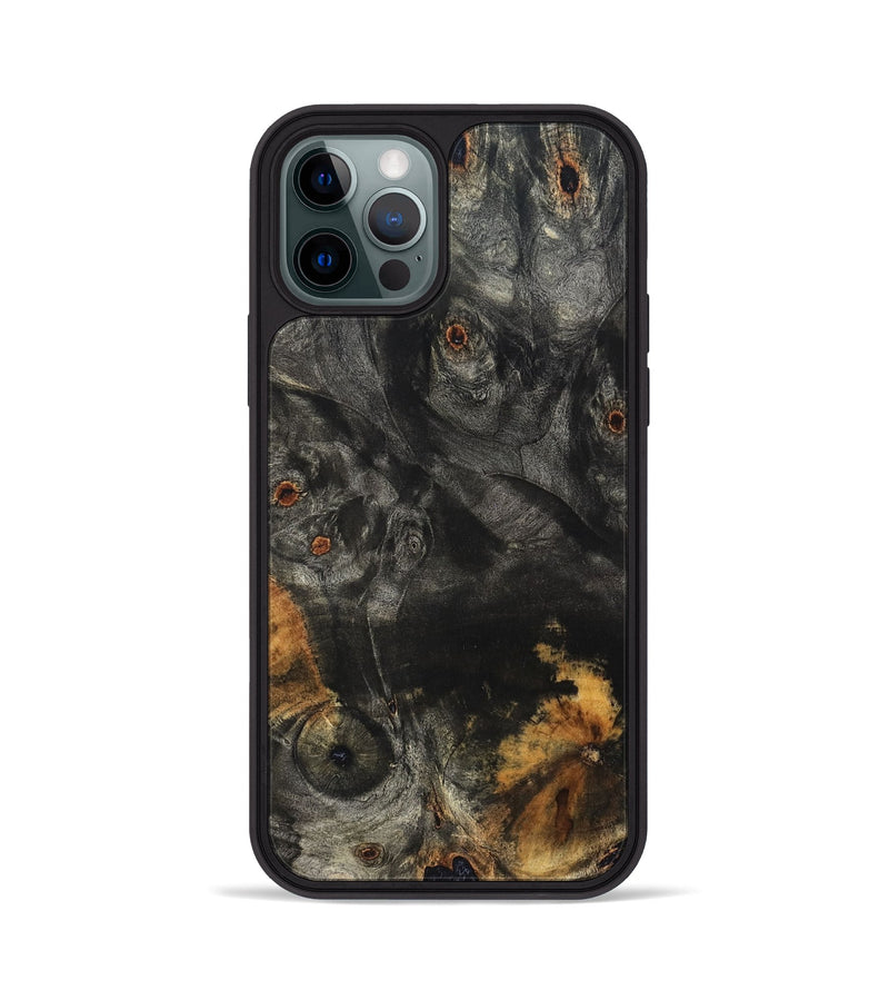 iPhone 12 Pro Wood Phone Case - Alivia (Wood Burl, 822135)