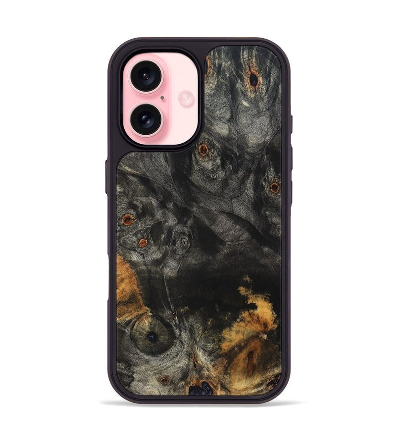 iPhone 16 Wood Phone Case - Alivia (Wood Burl, 822135)