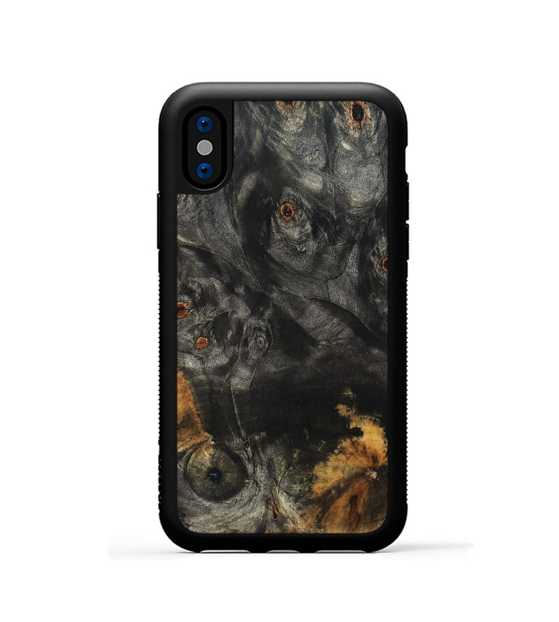 iPhone Xs Wood Phone Case - Alivia (Wood Burl, 822135)