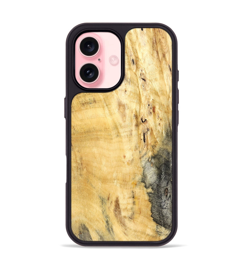 iPhone 16 Wood Phone Case - Luanne (Wood Burl, 822136)