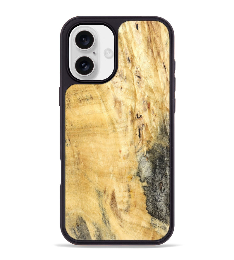 iPhone 16 Plus Wood Phone Case - Luanne (Wood Burl, 822136)