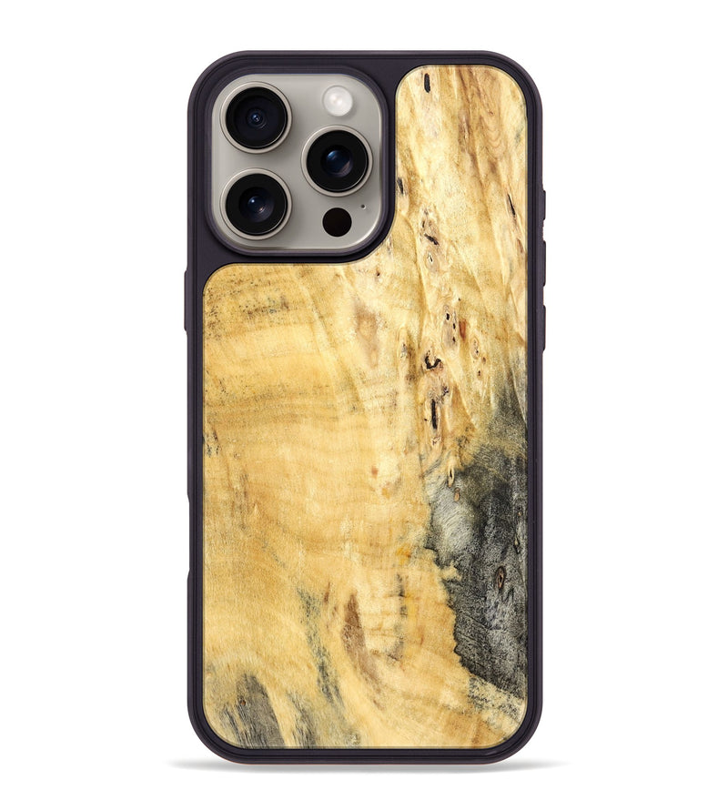 iPhone 16 Pro Max Wood Phone Case - Luanne (Wood Burl, 822136)