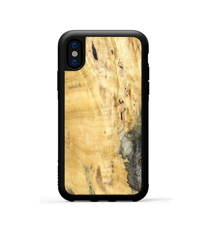 iPhone Xs Wood Phone Case - Luanne (Wood Burl, 822136)