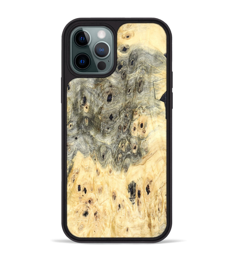 iPhone 12 Pro Max Wood Phone Case - Judson (Wood Burl, 822137)