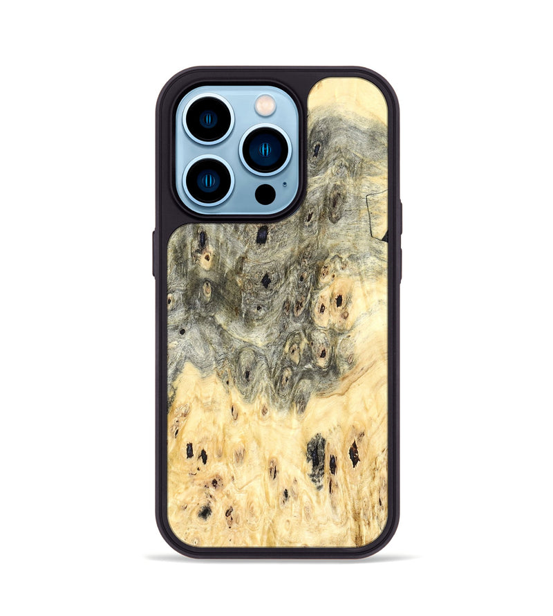iPhone 14 Pro Wood Phone Case - Judson (Wood Burl, 822137)