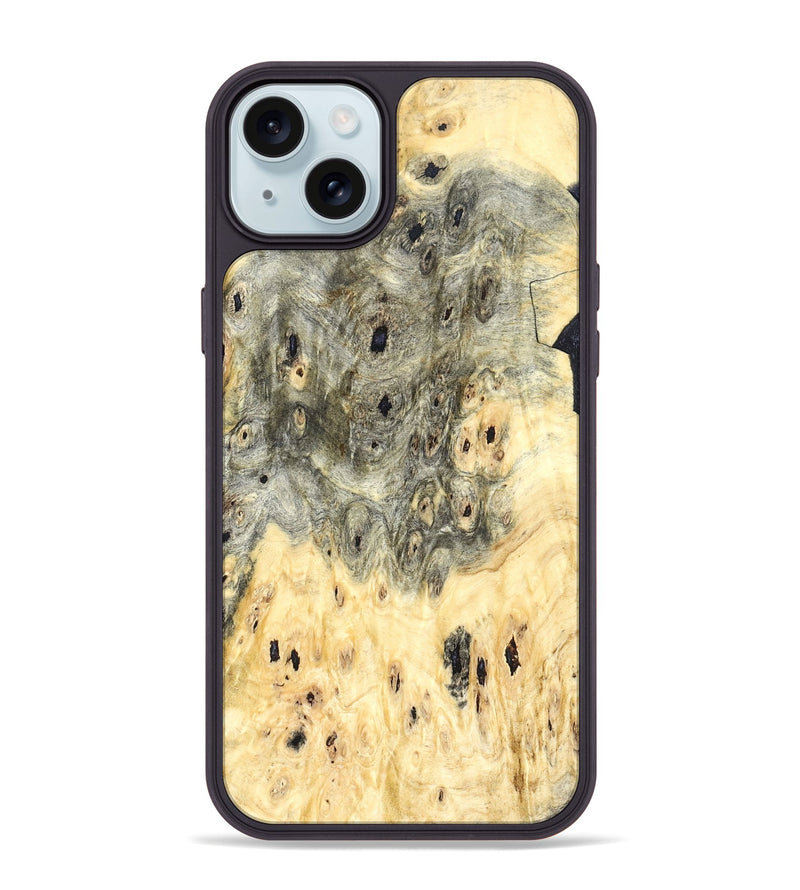 iPhone 15 Plus Wood Phone Case - Judson (Wood Burl, 822137)