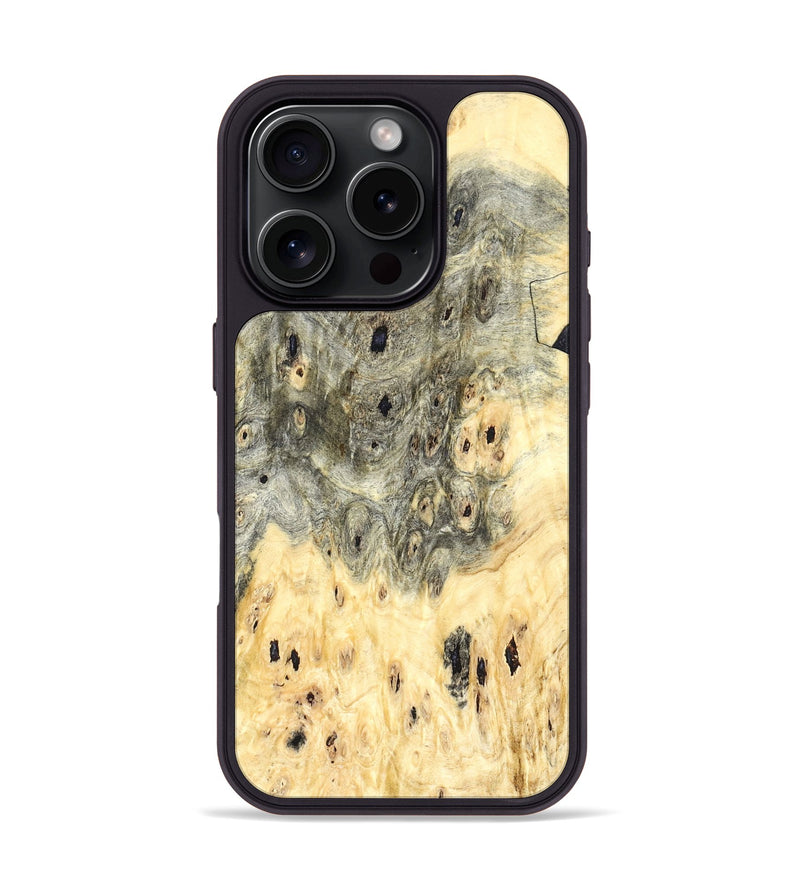 iPhone 16 Pro Wood Phone Case - Judson (Wood Burl, 822137)