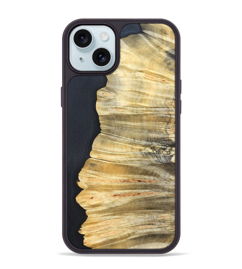 iPhone 15 Plus Wood Phone Case - Kody (Wood Burl, 822138)