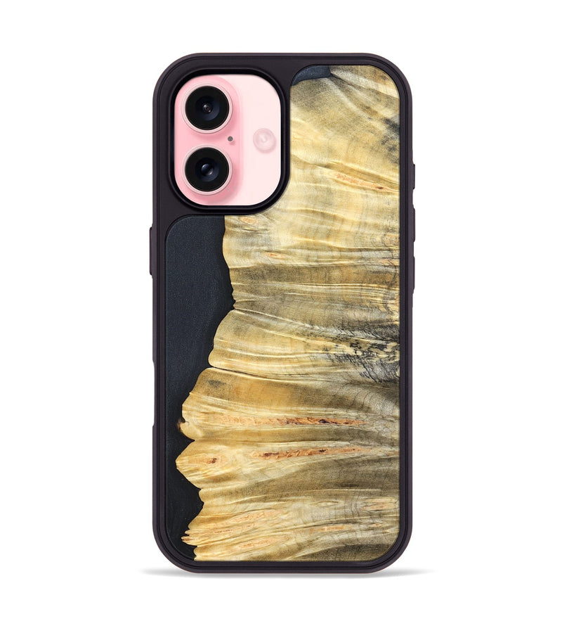 iPhone 16 Wood Phone Case - Kody (Wood Burl, 822138)