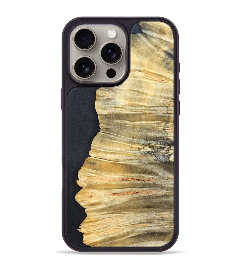 iPhone 16 Pro Max Wood Phone Case - Kody (Wood Burl, 822138)